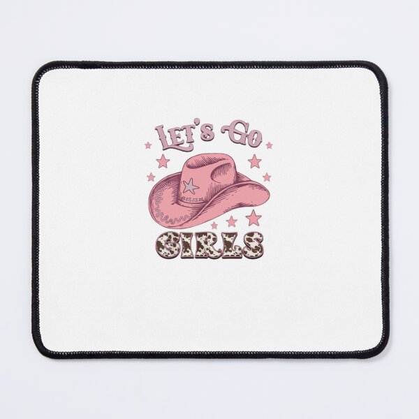 Item preview, Let’s Go Girls Pink Cowgirl Hat – Western Cowgirl Aesthetic designed and sold by AandBCollective.