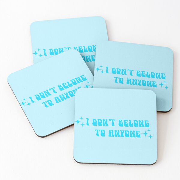Item preview, I don't belong to anyone blue designed and sold by SlimyFish.