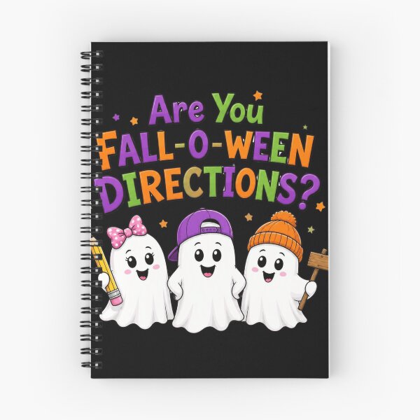 Item preview, Fall O Ween Cute Ghost Teachers Retro Halloween Fall T-Shirt designed and sold by nivadaofficiel2.