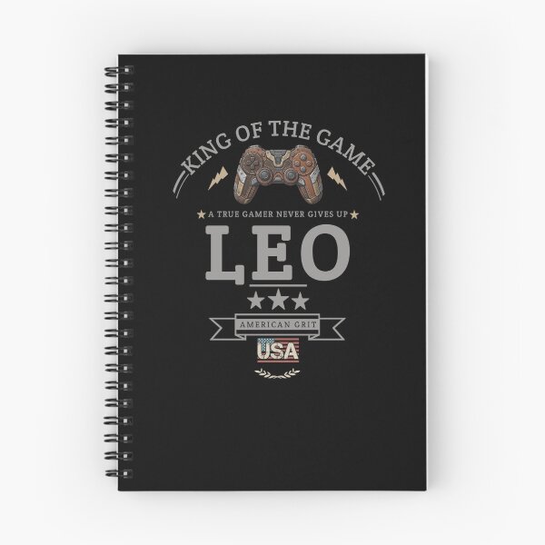 Item preview, Name Of Leo With Game Controller For Gamers Fans. designed and sold by KIDS FASHION.
