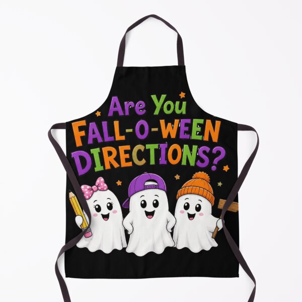 Item preview, Fall O Ween Cute Ghost Teachers Retro Halloween Fall T-Shirt designed and sold by nivadaofficiel2.