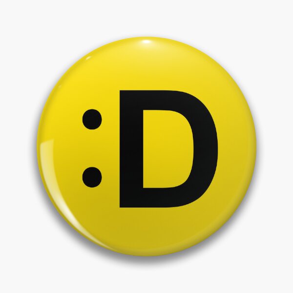 Item preview, Colon + Capital D = Smiley Face designed and sold by begraphics.