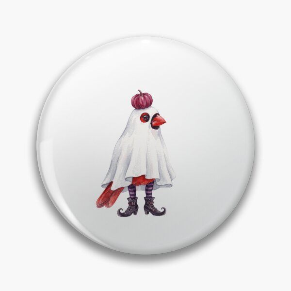 Item preview, Ghost Cardinal Halloween designed and sold by Tiffany Roy.