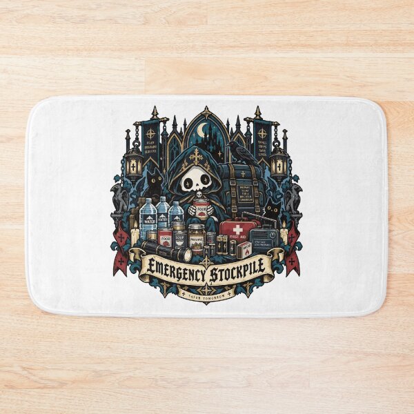Item preview, Gothic Emergency Stockpile Illustration designed and sold by medicalkinoko.