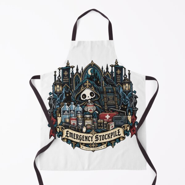 Item preview, Gothic Emergency Stockpile Illustration designed and sold by medicalkinoko.