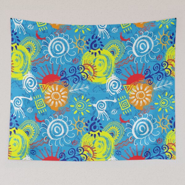 Item preview, Colorful Ancient Painting designed and sold by OddlyAwesomeLLC.