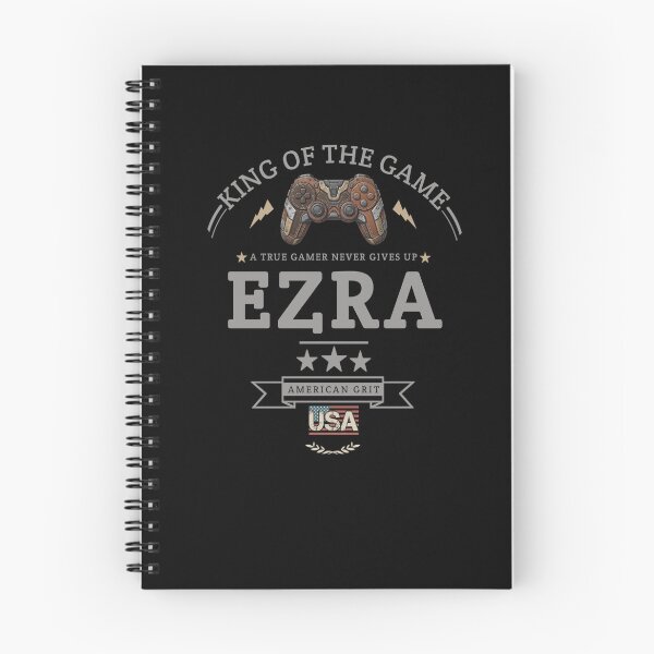 Item preview, Name Of Ezra With Game Controller For Gamers Fans. designed and sold by KIDS FASHION.