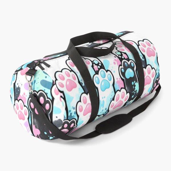 Item preview, Colorful Cat Paw Prints Abstract Splash Art designed and sold by Artistikastore.
