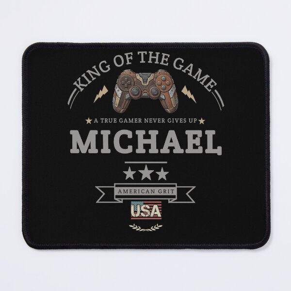 Item preview, Name Of Michael With Game Controller For Gamers Fans. designed and sold by KIDS FASHION.