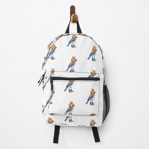 Item preview, Pumpkin Head Blue Jay designed and sold by Tiffany Roy.