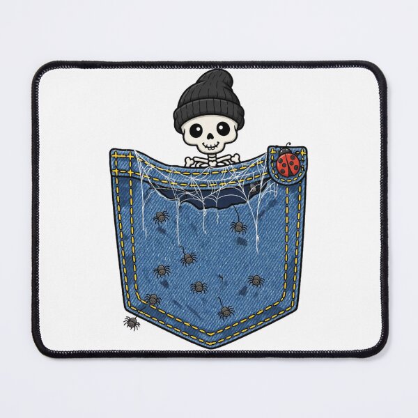 Item preview, Pocket Skeleton & Spooky Spider Crew designed and sold by Mindful56.