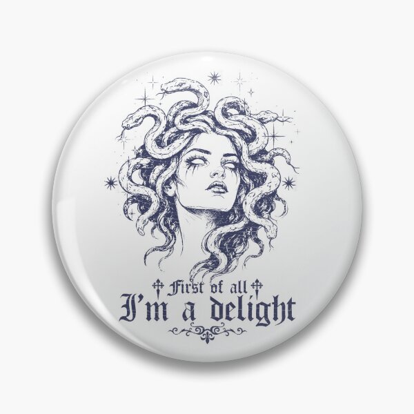 Item preview, First of All, I'm a Delight Halloween Medusa  designed and sold by delllsdesigns.