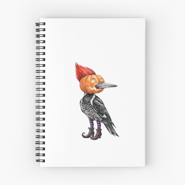 Item preview, Pumpkin Head Woodpecker designed and sold by Tiffany Roy.