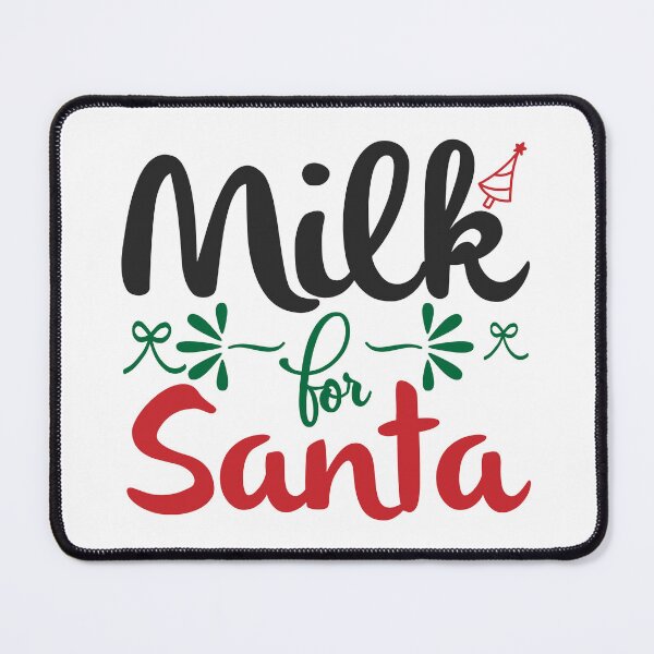 Item preview, Christmas Blessing Milk for Santa Holiday Quote designed and sold by FuzionRaptor.