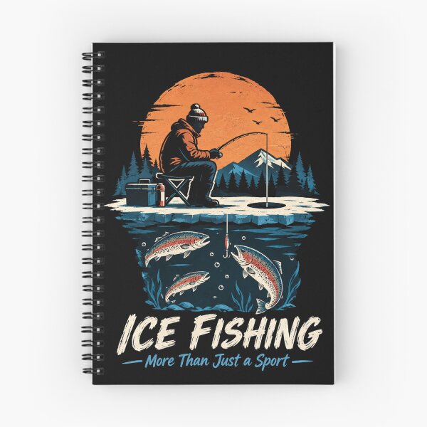 Item preview, Ice Fishing More Than Just a Sport, Tshirt for Winter Fishing Lover designed and sold by MalwasBasket.