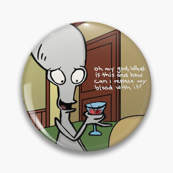 Item preview, Roger American Dad Quote Illustration designed and sold by kyrenillustrations.