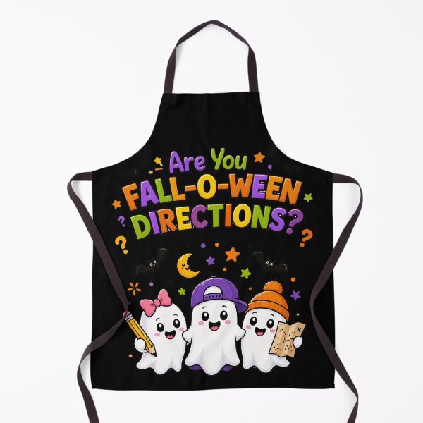 Item preview, Fall O Ween Cute Ghost Teachers Retro Halloween Fall T-Shirt designed and sold by nivadaofficiel2.