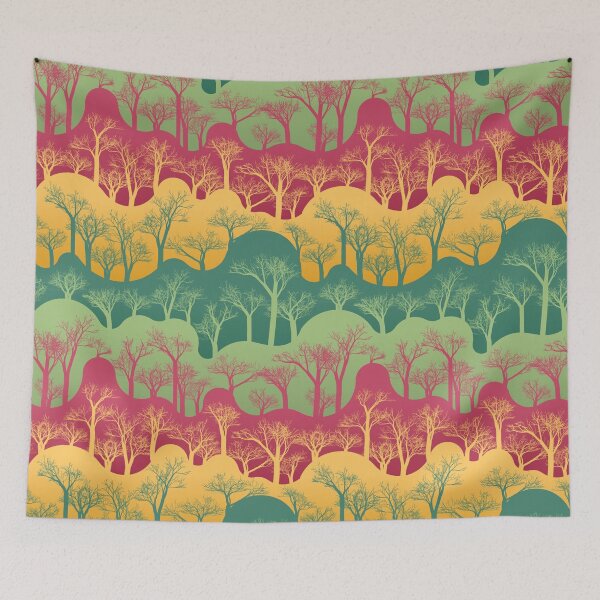 Item preview, Colorful Trees designed and sold by OddlyAwesomeLLC.