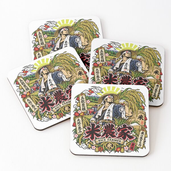 Item preview, Rice Farmer Manga Illustration designed and sold by medicalkinoko.