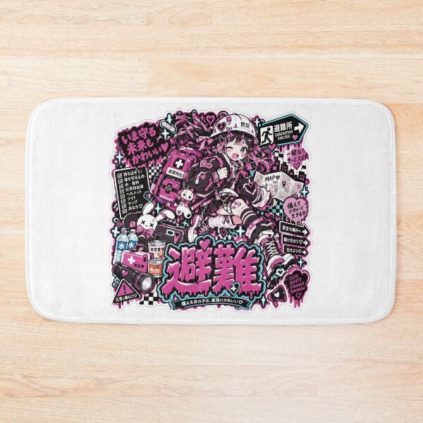 Item preview, Evacuation Pop Kawaii Illustration designed and sold by medicalkinoko.
