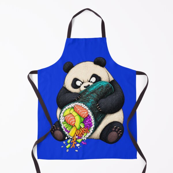 Item preview, Panda Sushi Roll designed and sold by prettykaler.