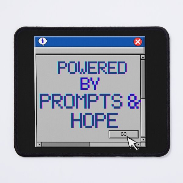 Item preview, Powered By Prompts And Hope designed and sold by roaaroaa.