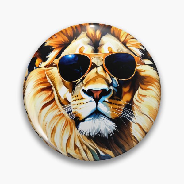 Item preview, Lion Wearing Cool Sunglasses Digital Design designed and sold by DEC02.