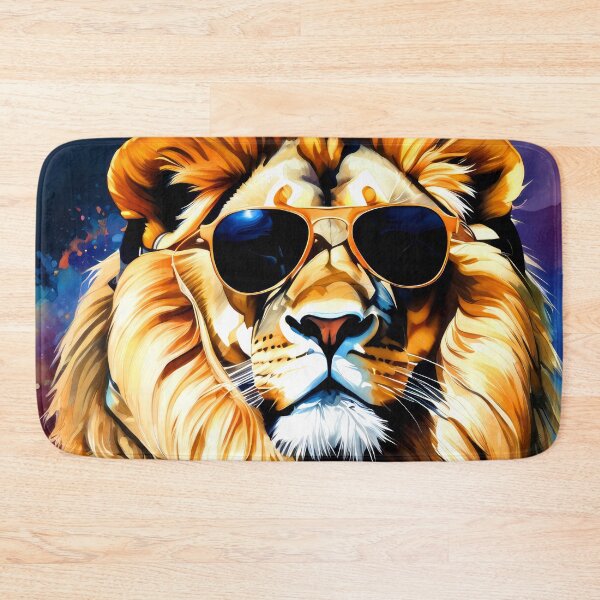 Item preview, Lion Wearing Cool Sunglasses Digital Design designed and sold by DEC02.