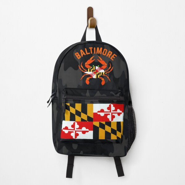 Item preview, Baltimore Crab Maryland Flag designed and sold by Q Art & Design .