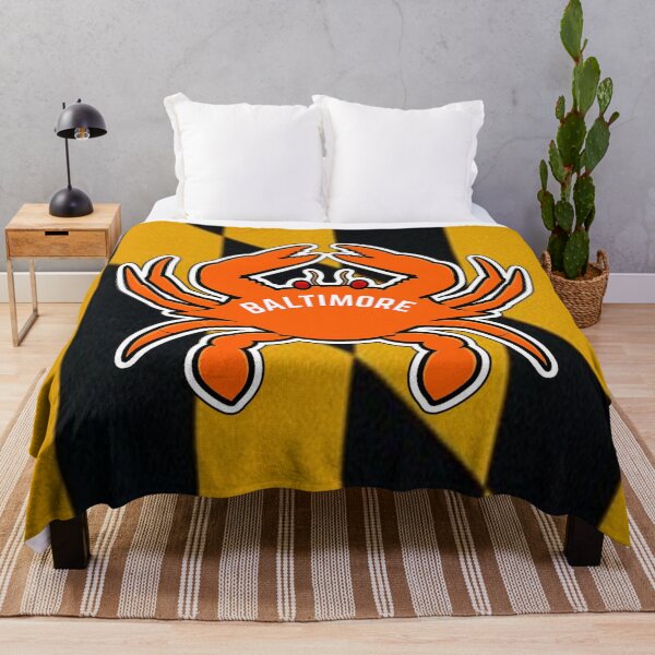 Item preview, Baltimore Crab Maryland Flag designed and sold by Q Art & Design .