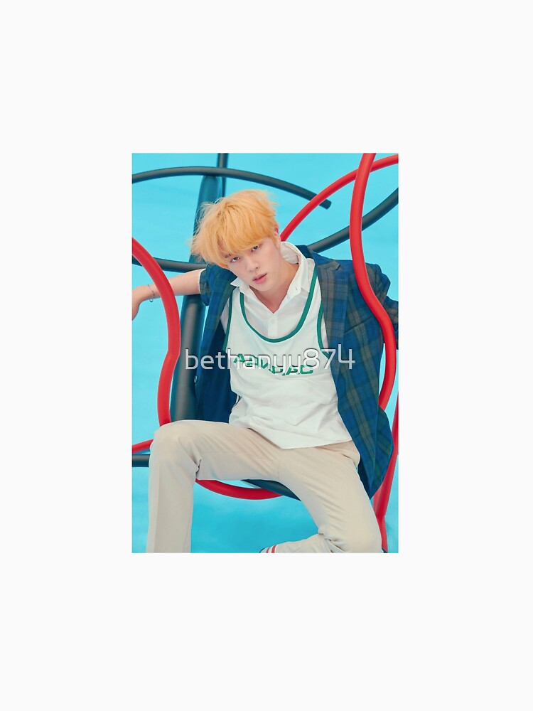 JIN ジン BTS Happy フーディー M 韓国 ポップアップ Jin 新品 BTS JIN ポップアップ HAPPY ロゴ フーディー M パーカー 新品