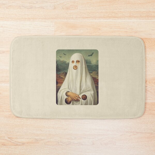 Item preview, Ghost Mona Lisa - Funny Halloween Art Parody designed and sold by EunsooLee.