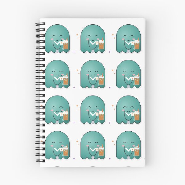 Item preview, Nurse Ghost Sticker | Pumpkin Spice Latte Halloween Vinyl Decal designed and sold by mryan78.