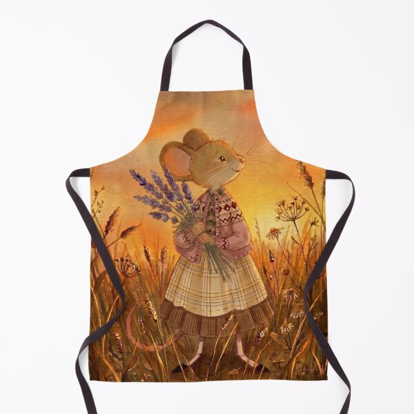 Item preview, Mouse with Lavender in Meadow designed and sold by Merli7.