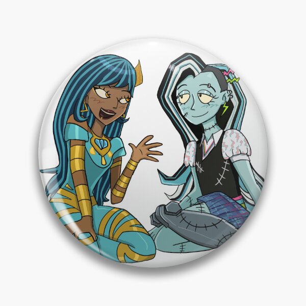 Item preview, Monster High Frankie Stein and Cleo DeNile designed and sold by kyrenillustrations.