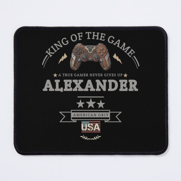 Item preview, Name Of Alexander With Game Controller For Gamers Fans. designed and sold by KIDS FASHION.