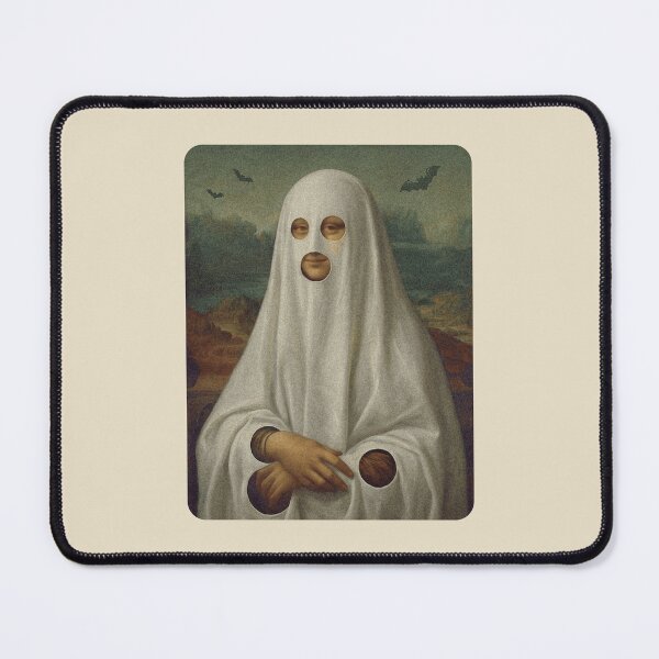Item preview, Ghost Mona Lisa - Funny Halloween Art Parody Vintage. designed and sold by EunsooLee.