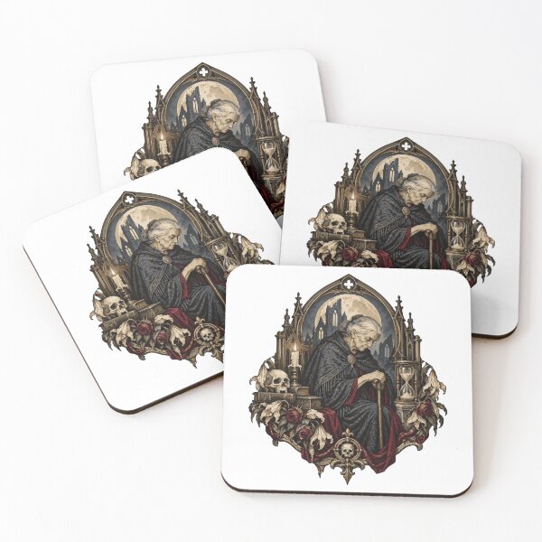 Item preview, Gothic Elder Portrait Illustration designed and sold by medicalkinoko.