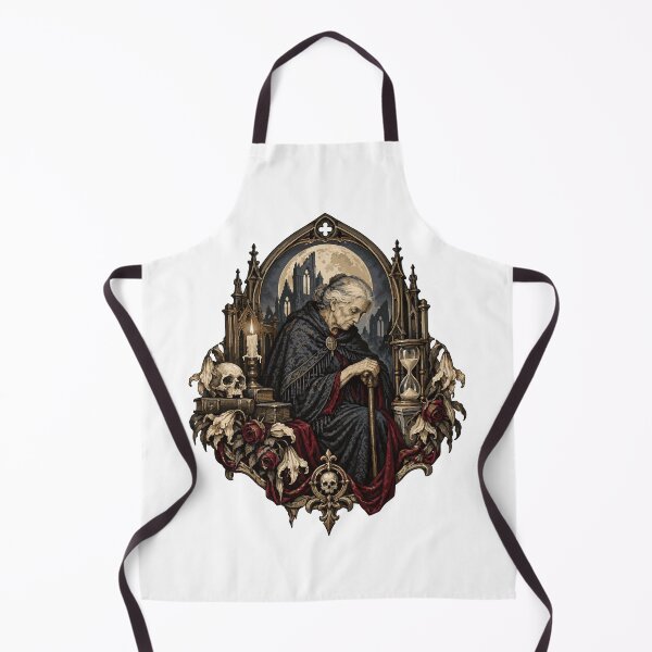 Item preview, Gothic Elder Portrait Illustration designed and sold by medicalkinoko.