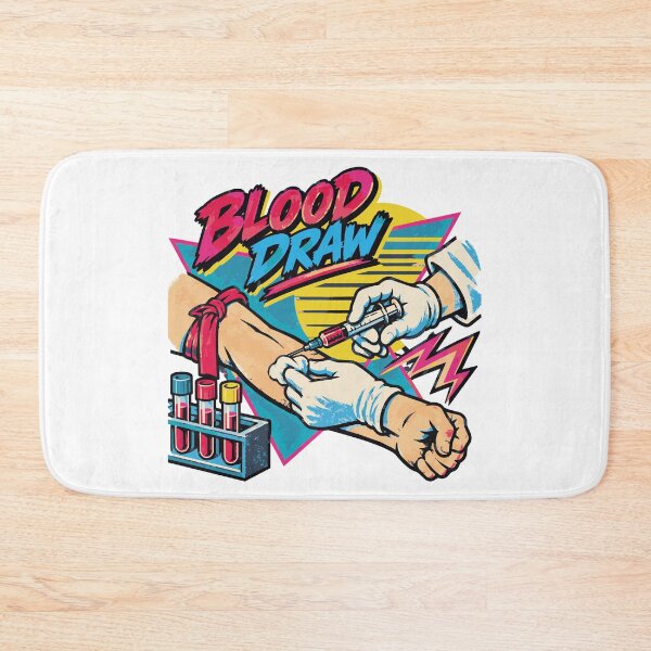 Item preview, Blood Draw Pop Art Illustration designed and sold by medicalkinoko.