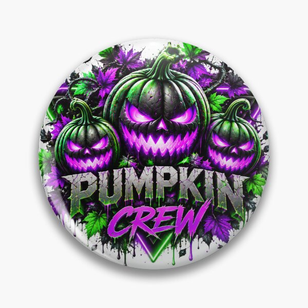 Item preview, Pumpkin Crew Purple Neon designed and sold by DansCreations42.