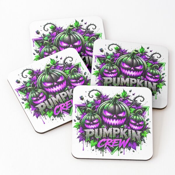 Item preview, Pumpkin Crew Purple Neon designed and sold by DansCreations42.