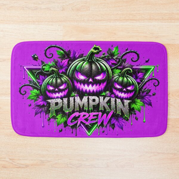 Item preview, Pumpkin Crew Purple Neon designed and sold by DansCreations42.