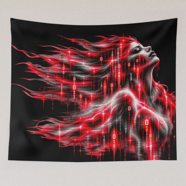 Item preview, Binary Digital Rebirth – Glitch Soul designed and sold by Kicor.