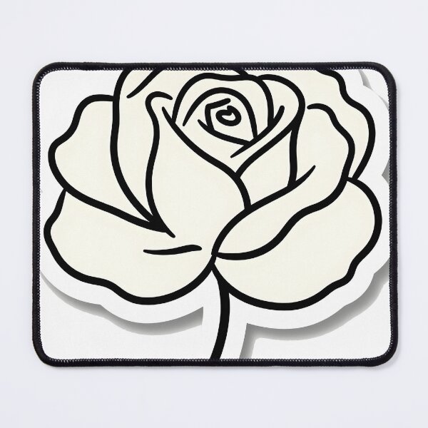 Item preview, Elegant Minimalist Single Line Rose designed and sold by chill-a-lot.