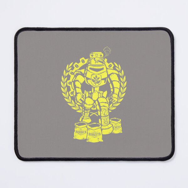 Item preview, Distressed Yellow Mech Suit Graphic Tee-3 designed and sold by ThomCotter.