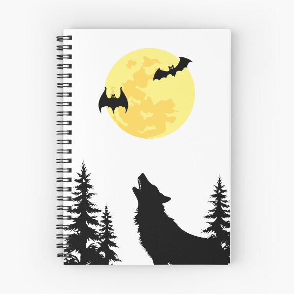 Item preview, Un lobo aúlla en luna llena. designed and sold by Mitti Di Khushboo.