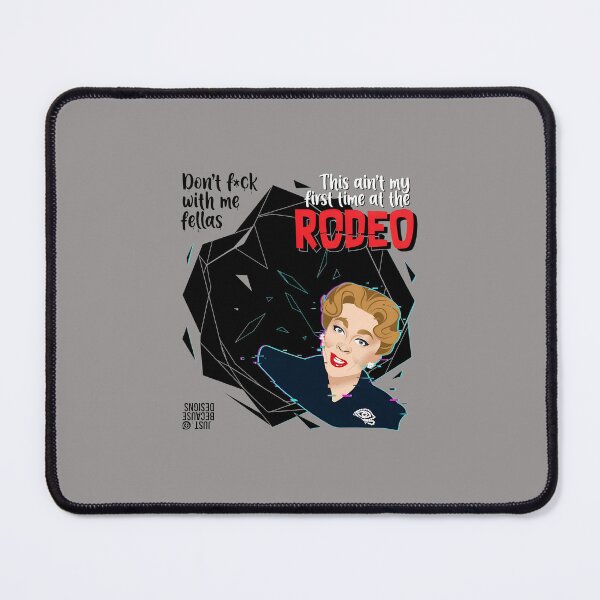 Item preview, Divine Caricature Don't Fck With Me Rodeo Tee-93 designed and sold by SonjaHafermann.
