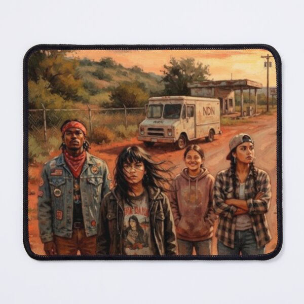 Item preview, Reservation Dogs Comedy Drama Fine Art Tribute designed and sold by Art's Diner.