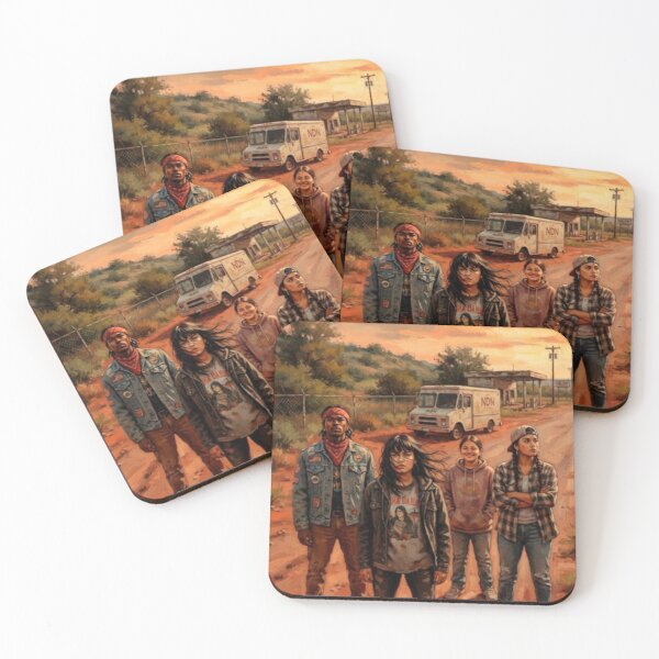 Item preview, Reservation Dogs Comedy Drama Fine Art Tribute designed and sold by Art's Diner.